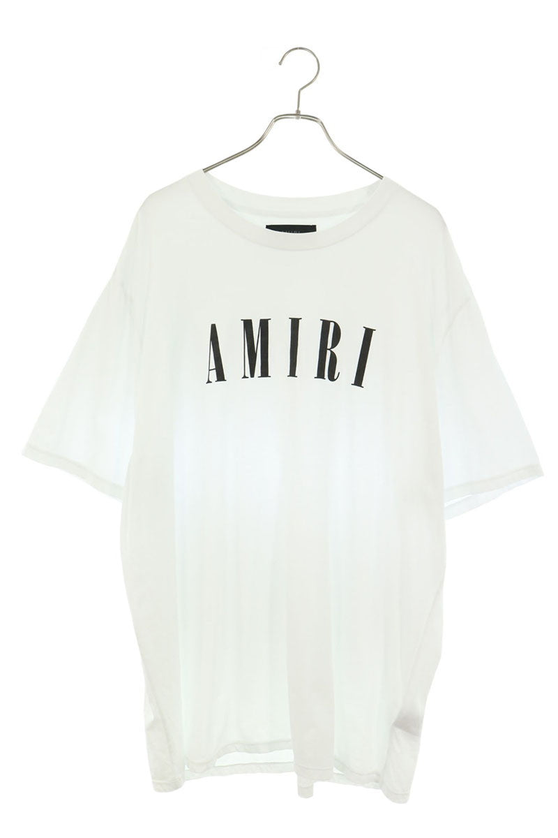 AMIRI Logo Print Oversized T-Shirt White Size XXL