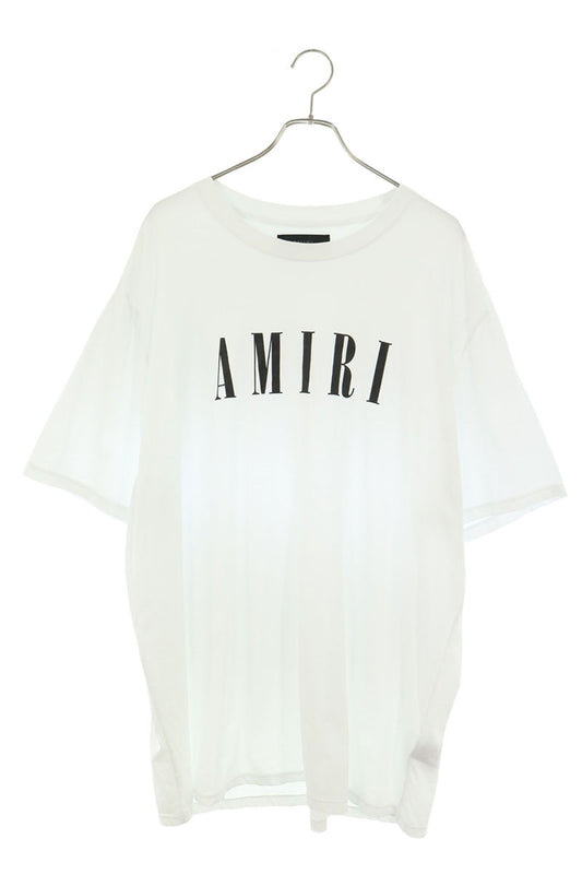 AMIRI Logo Print Oversized T-Shirt White Size XXL