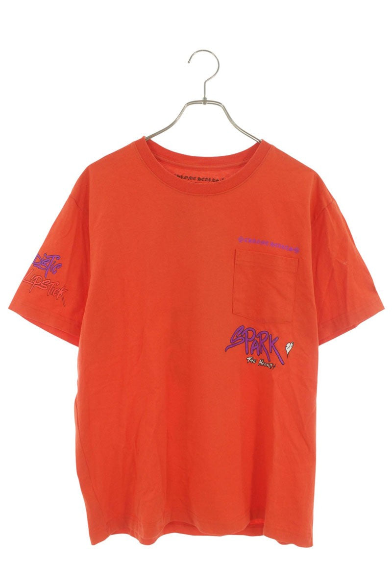 Chrome Hearts PPO MATTY BOY Spark The Heart Tee Red Size L