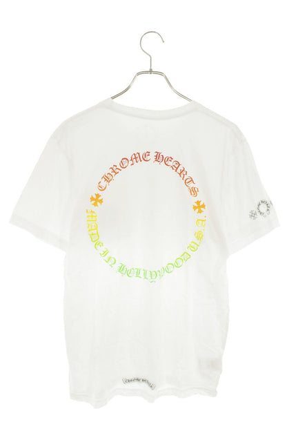 Chrome Hearts Back Gradient Circle Print T-Shirt Size M