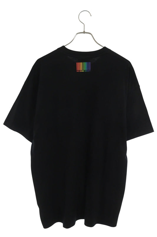 VTMNTS 22SS Barcode Logo Print T-Shirt Black Size L