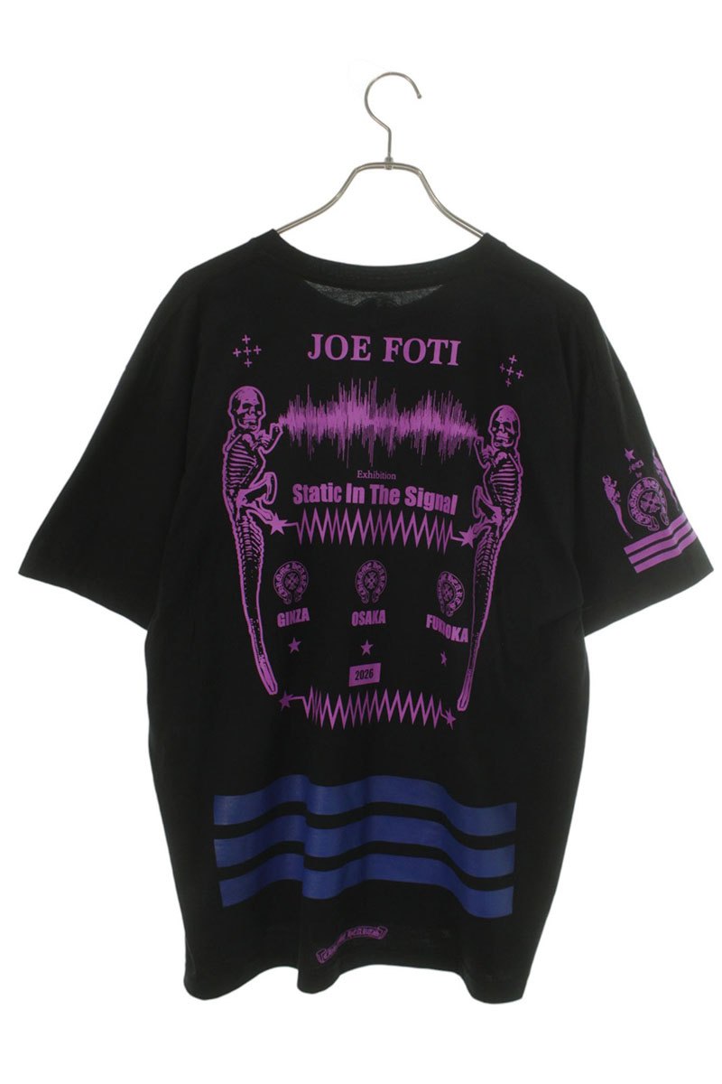 Chrome Hearts JOE FOTI Signed Print Tee Black Size XL