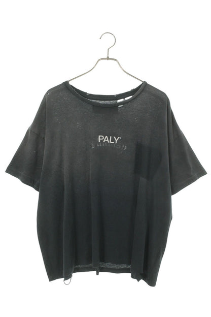 Paly Hollywood CORE LOGO TEE Distressed Black Size L