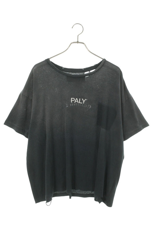 Paly Hollywood CORE LOGO TEE Distressed Black Size L