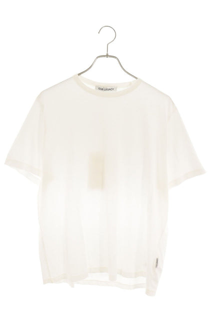 OUR LEGACY White Boxy Fit T-Shirt Size 44