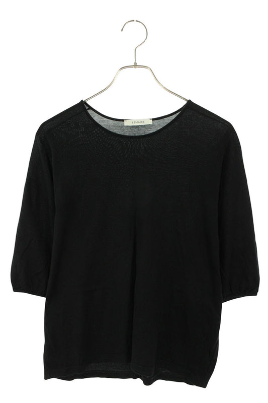 LEMAIRE Cotton T-Shirt Black Size S