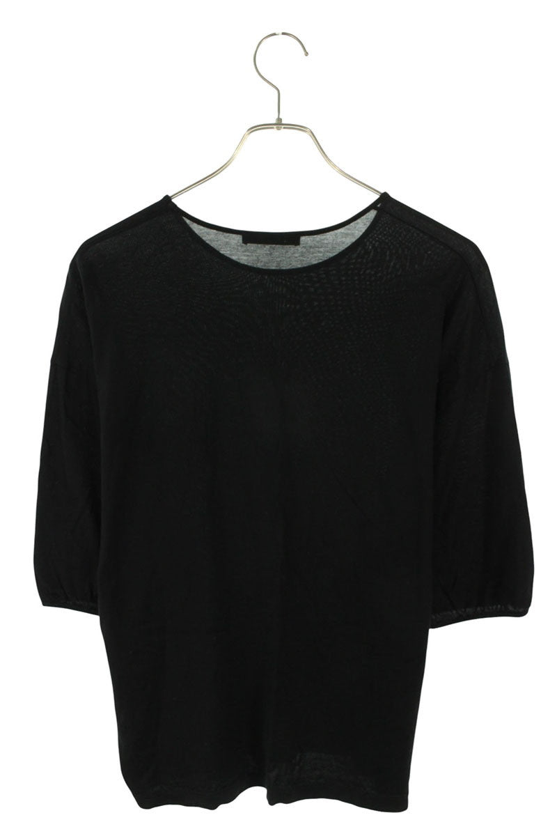 LEMAIRE Cotton T-Shirt Black Size S