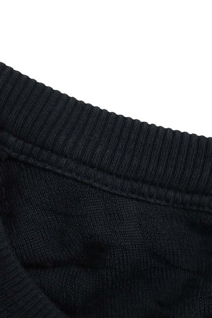 DIOR Oblique Jacquard Terry T-Shirt Navy Size L