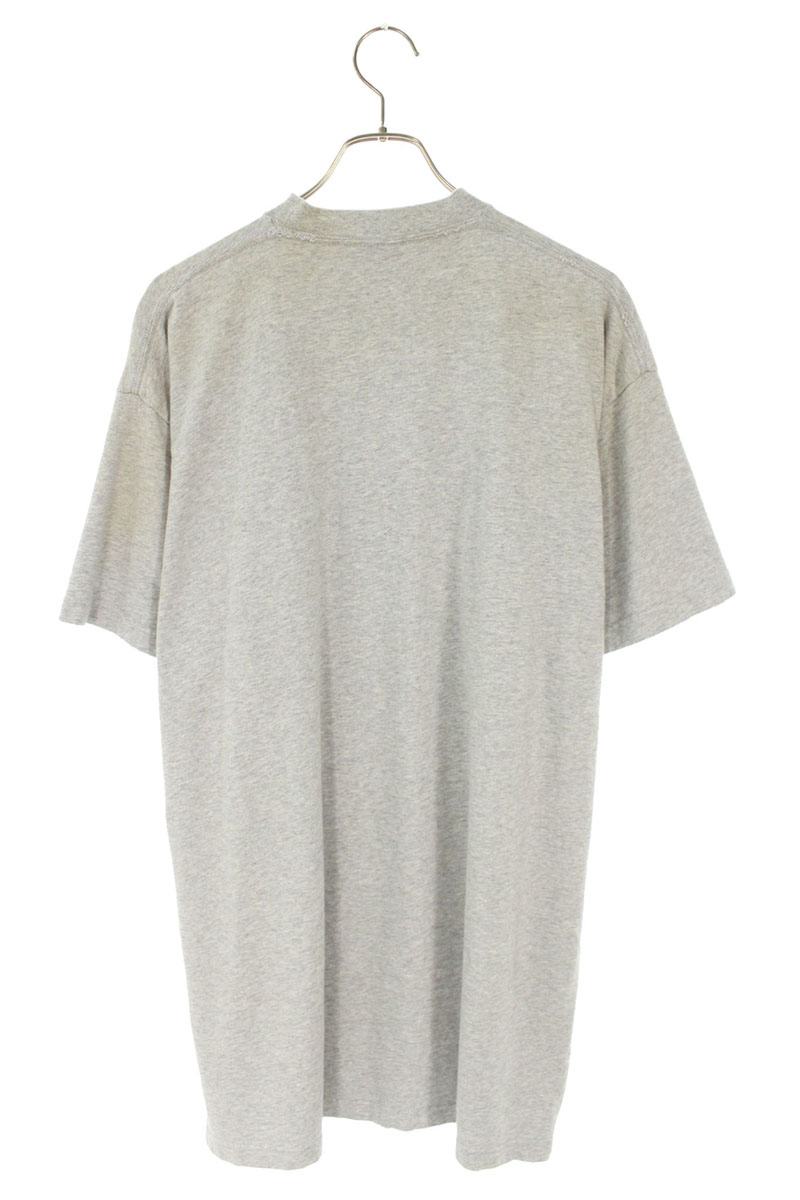 BALENCIAGA 23AW BE KIND Distressed Tee Gray Size XS