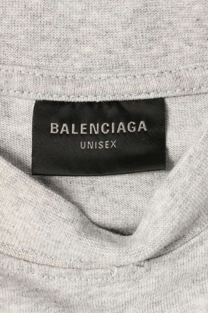 BALENCIAGA 23AW BE KIND Distressed Tee Gray Size XS