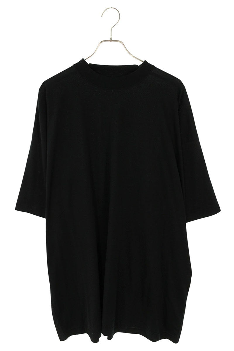BALENCIAGA Oversized Cotton T-Shirt Black Size L