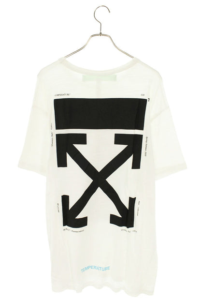 OFF-WHITE Mona Lisa Print Cotton T-Shirt White Size XL