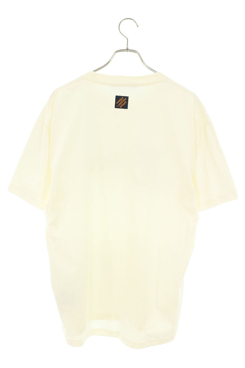 LOUISVUITTON 24AW Embroidered Short Sleeve Tee White Size L