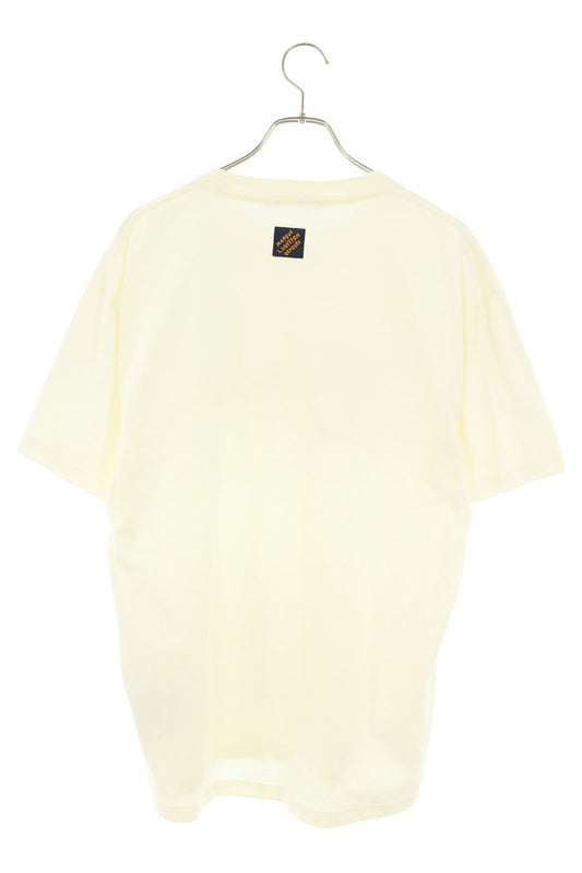LOUISVUITTON 24AW Embroidered Short Sleeve Tee White Size L