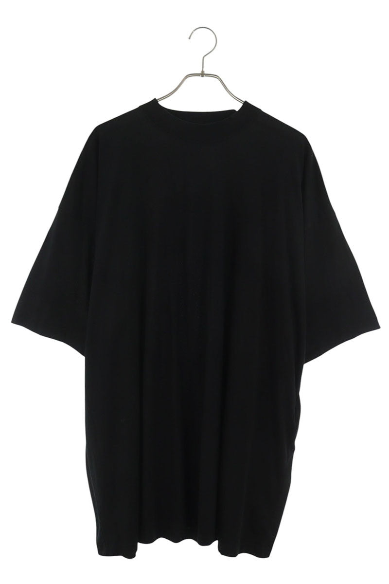 BALENCIAGA Oversize Cotton T-shirt Black Size L