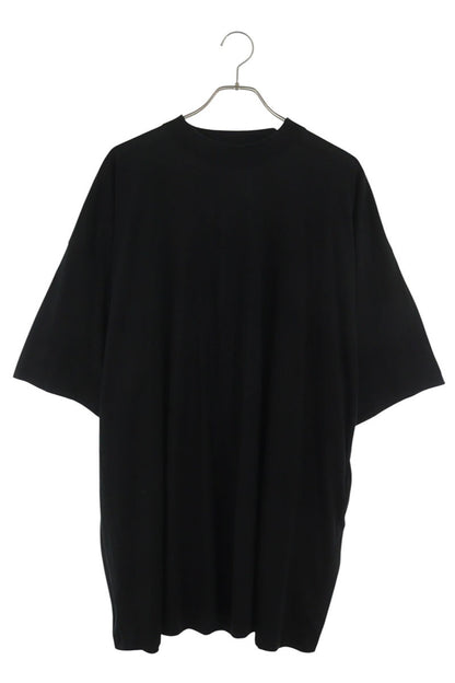BALENCIAGA Oversize Cotton T-shirt Black Size L
