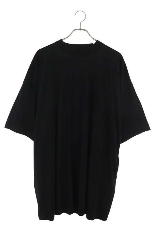 BALENCIAGA Oversize Cotton T-shirt Black Size L
