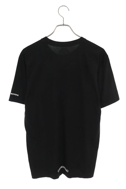 Chrome Hearts Neck Logo Print T-shirt Black Size M