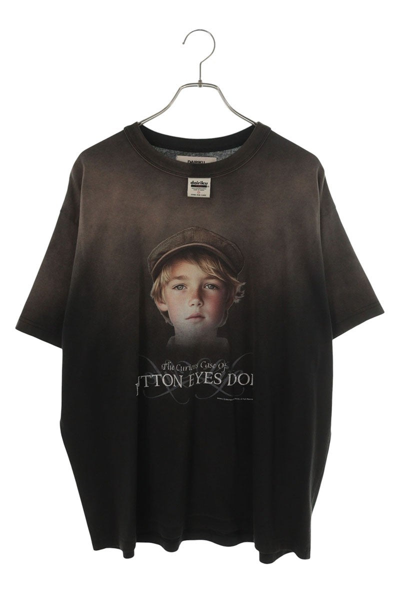 DAIRIKU BUTTON EYE DOLL Sunburn H-S Tag Tee Black Size M