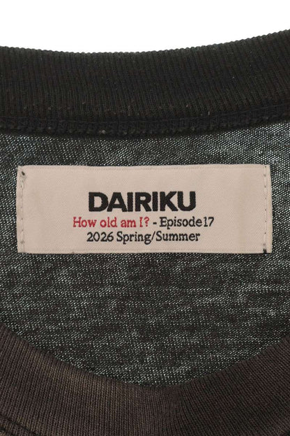 DAIRIKU BUTTON EYE DOLL Sunburn H-S Tag Tee Black Size M