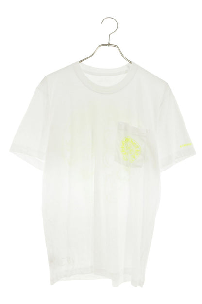 Chrome Hearts Horseshoe Tee White Yellow Size M