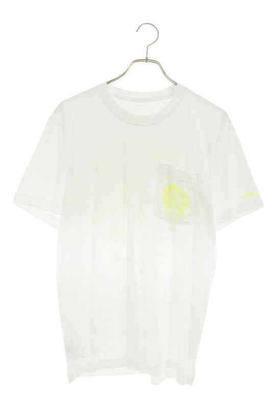 Chrome Hearts Horseshoe Tee White Yellow Size M