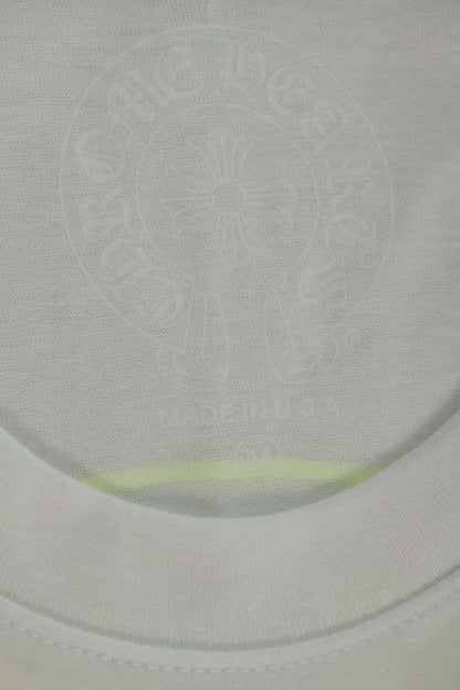 Chrome Hearts Horseshoe Tee White Yellow Size M