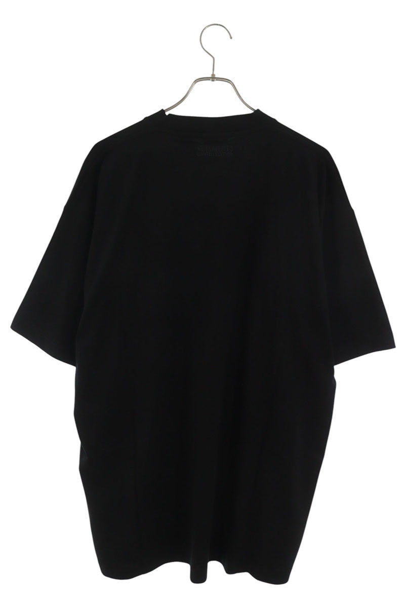 VETEMENTS Front Logo Print T-Shirt Black Size XS