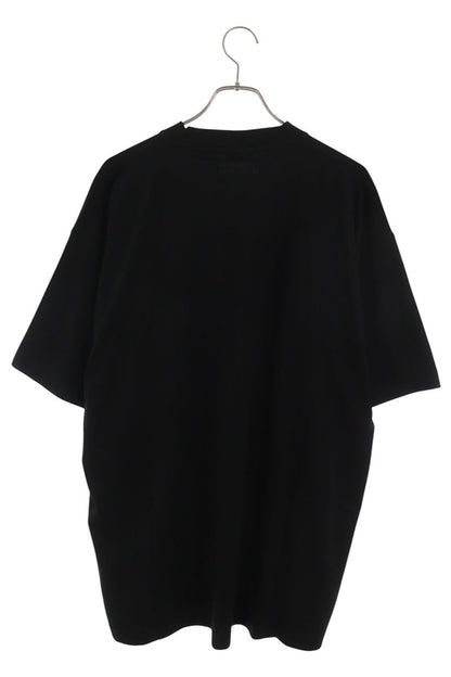 VETEMENTS Front Logo Print T-Shirt Black Size XS
