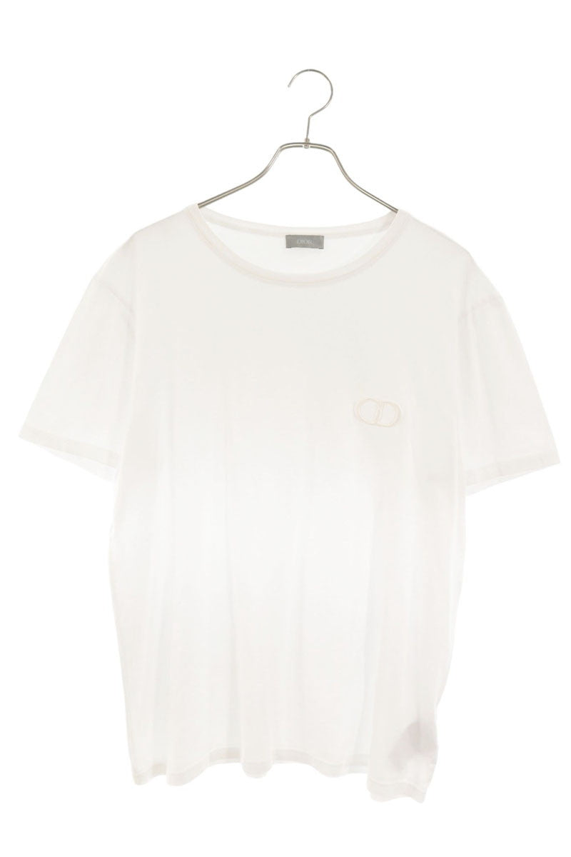 DIOR CD Icon Cotton T-Shirt White Size L