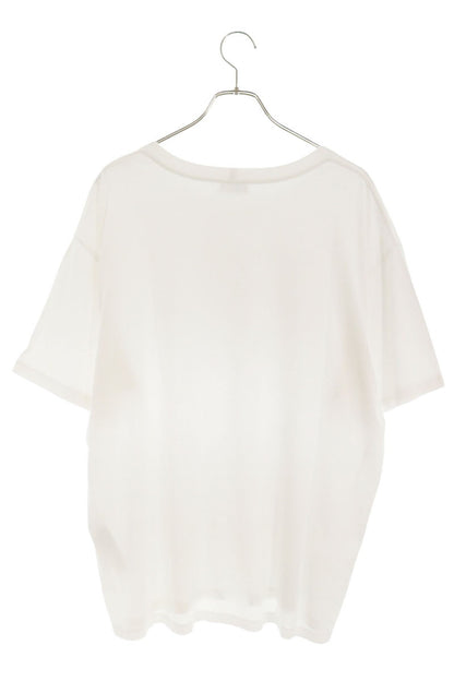 CELINE Logo Print Crewneck T-Shirt White Size XL
