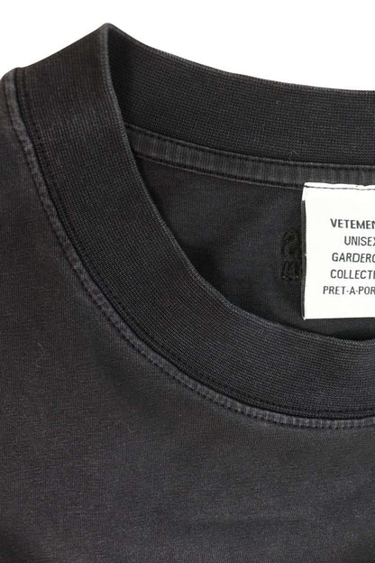 VETEMENTS Multi Graphic Print Cotton Tee Size XS