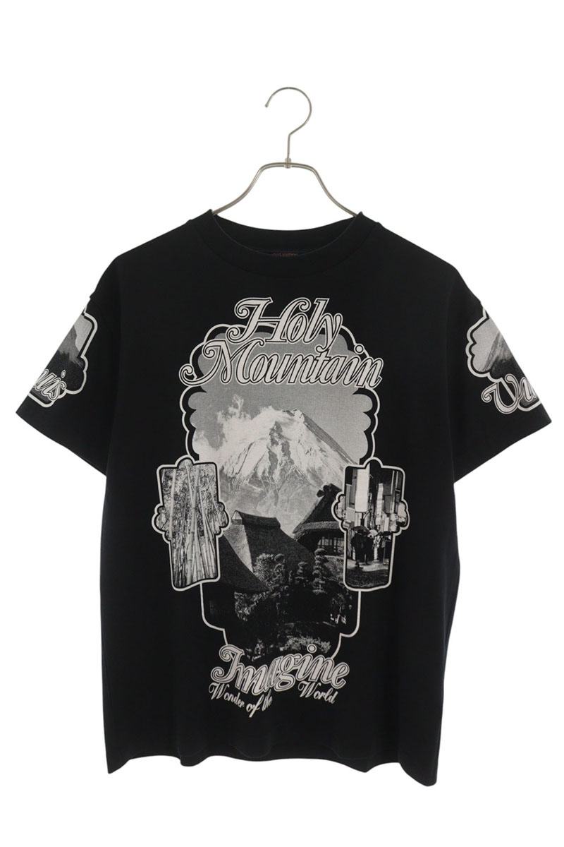 LOUISVUITTON Holy Mountain T-shirt Black Size XS