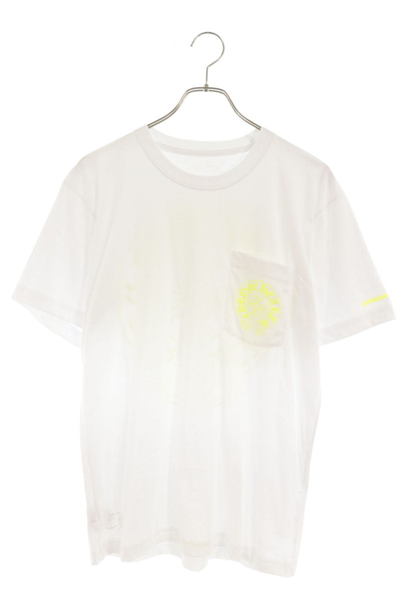 Chrome Hearts Back Horseshoe Print Tee White Multi Size M