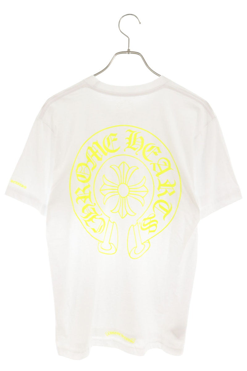 Chrome Hearts Back Horseshoe Print Tee White Multi Size M