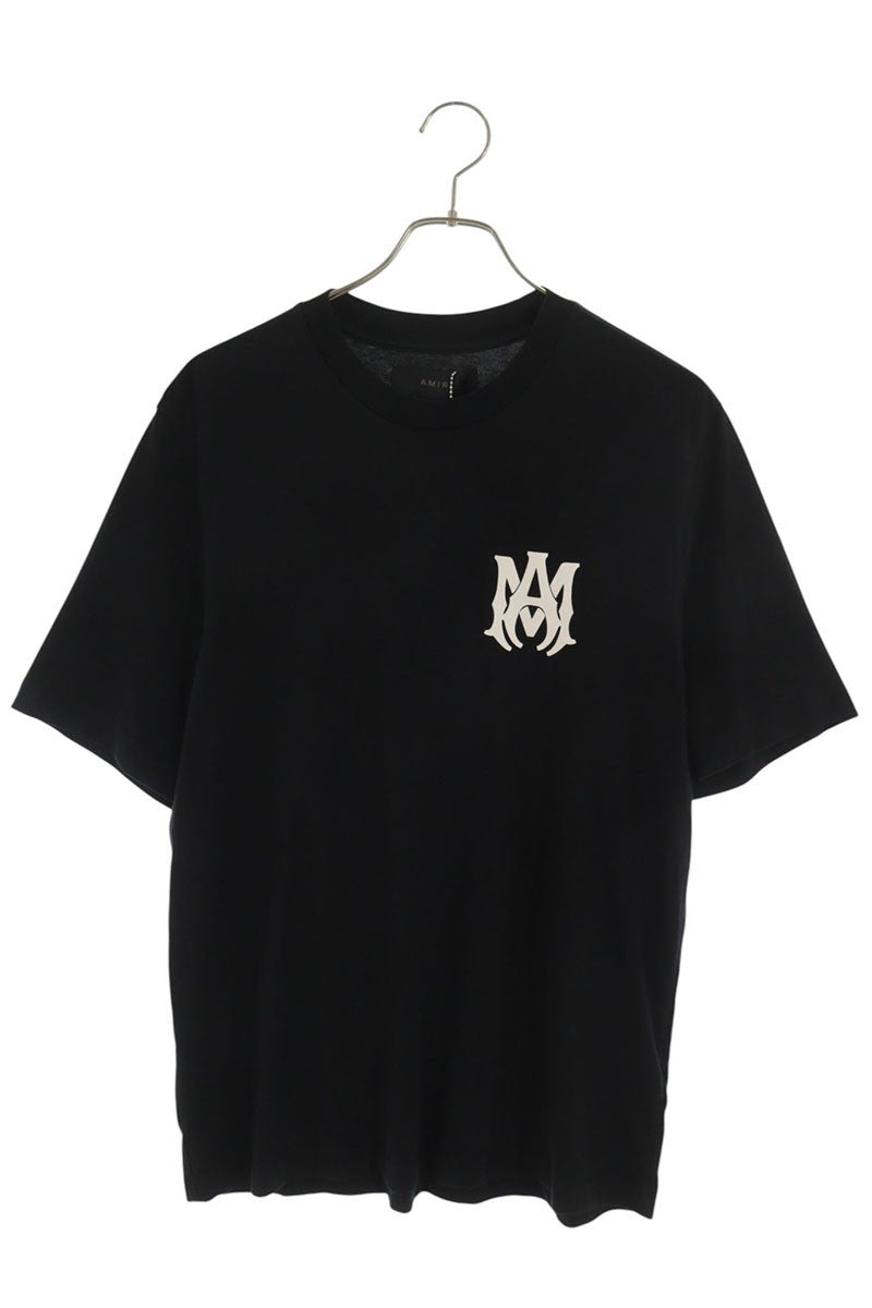 AMIRI MA Logo Print Cotton T-Shirt Black Size M