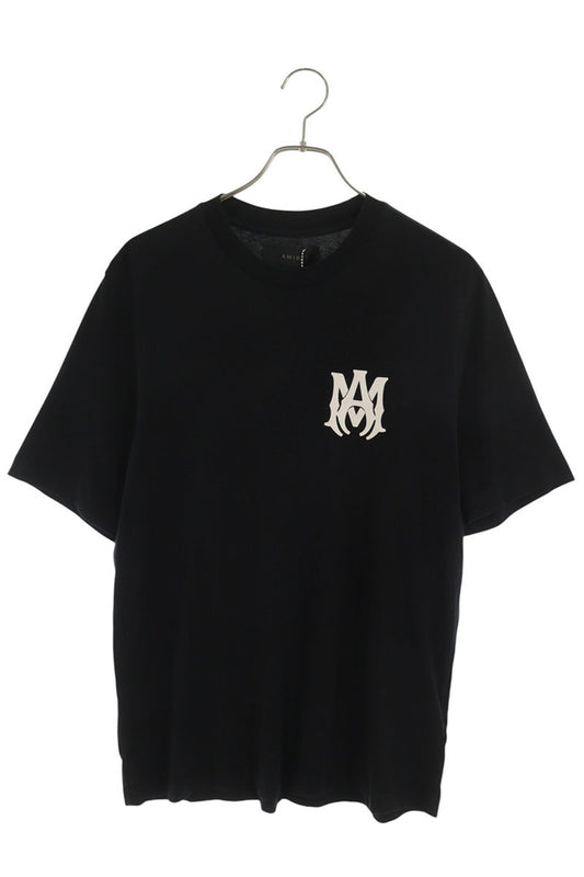 AMIRI MA Logo Print Cotton T-Shirt Black Size M