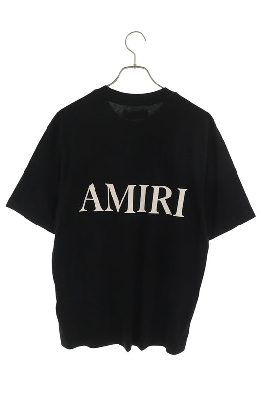 AMIRI MA Logo Print Cotton T-Shirt Black Size M