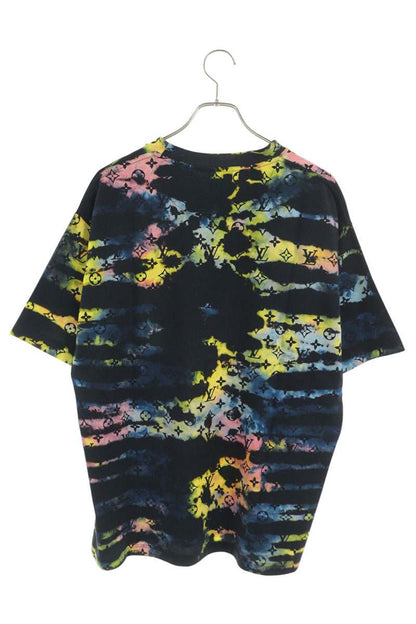LOUISVUITTON Tie-Dye Logo All-Over Print Tee Multi Size L
