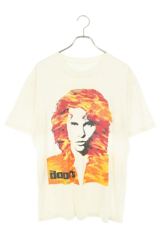 VINTAGE The Doors Movie Photo T-Shirt White Size M