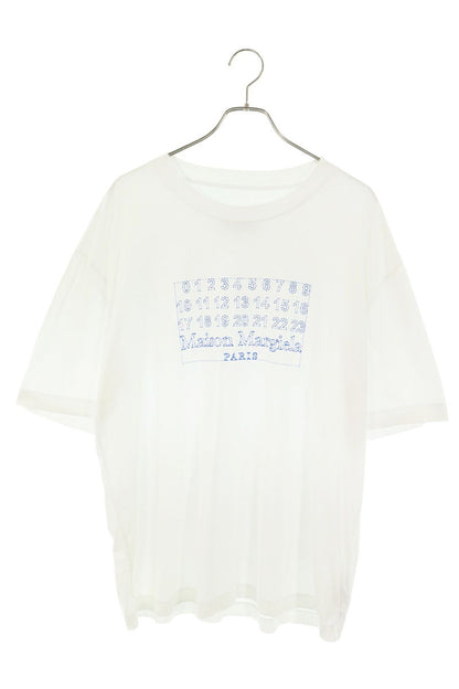 Maison Margiela White Numerical Logo T-Shirt Size 44