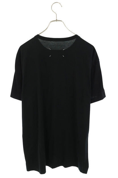 Maison Margiela Logo Embroidered T-Shirt Black Size L