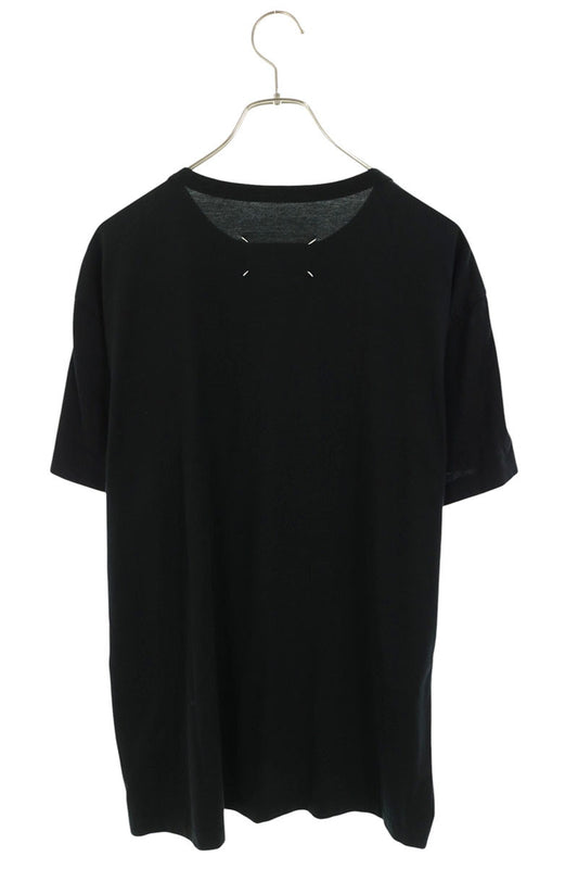 Maison Margiela Logo Embroidered T-Shirt Black Size L
