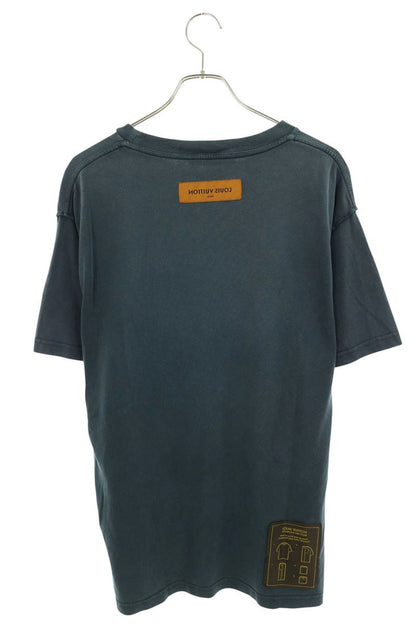LOUISVUITTON Inside Out Tee Gray Cotton Size M
