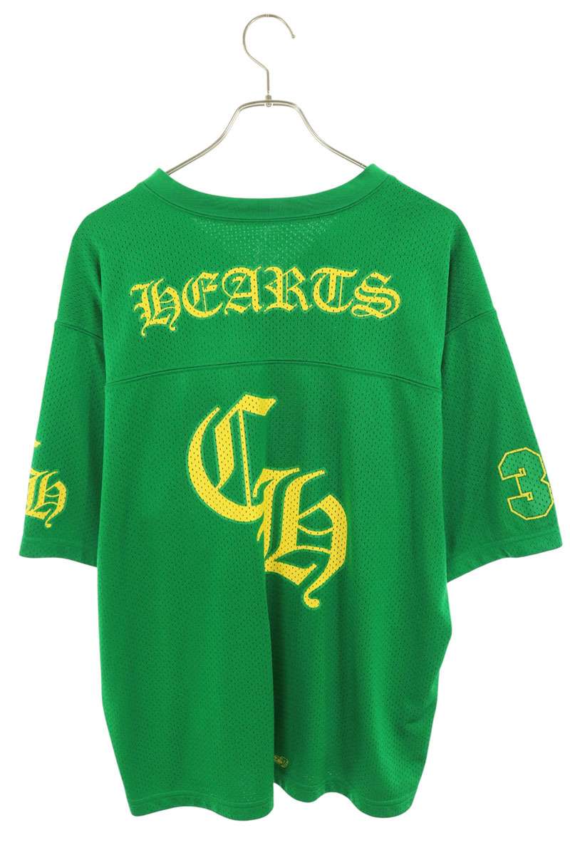 Chrome Hearts CH Logo Print Mesh T-Shirt Size L