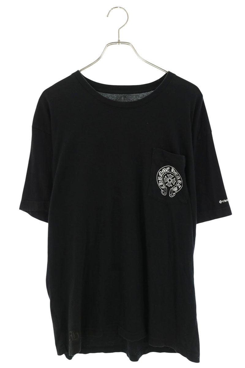 Chrome Hearts Black Back Horseshoe Print T-Shirt Size XL