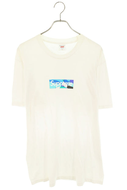 SUPREME 21SS White/Blue Pucci Box Logo Tee Size L