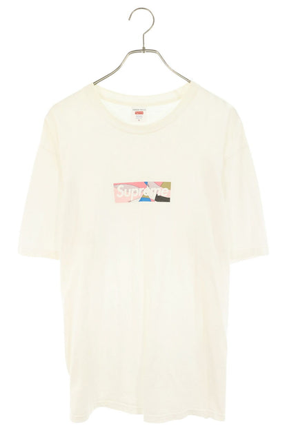 SUPREME 21SS White/Pink Pucci Box Logo Tee Size L