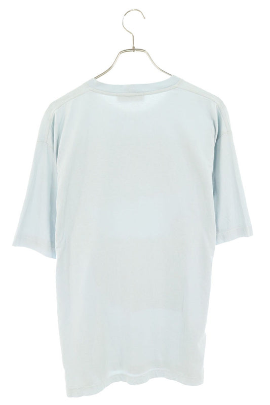 STONEISLAND 24SS Logo Print T-Shirt Light Blue Size L