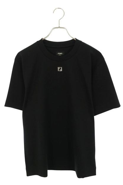 FENDI FF Logo T-Shirt Black Size XS